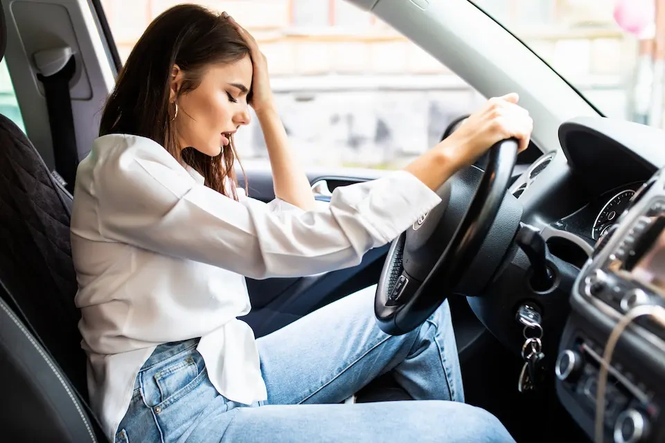 Woman wondering should I get a lawyer for a car accident